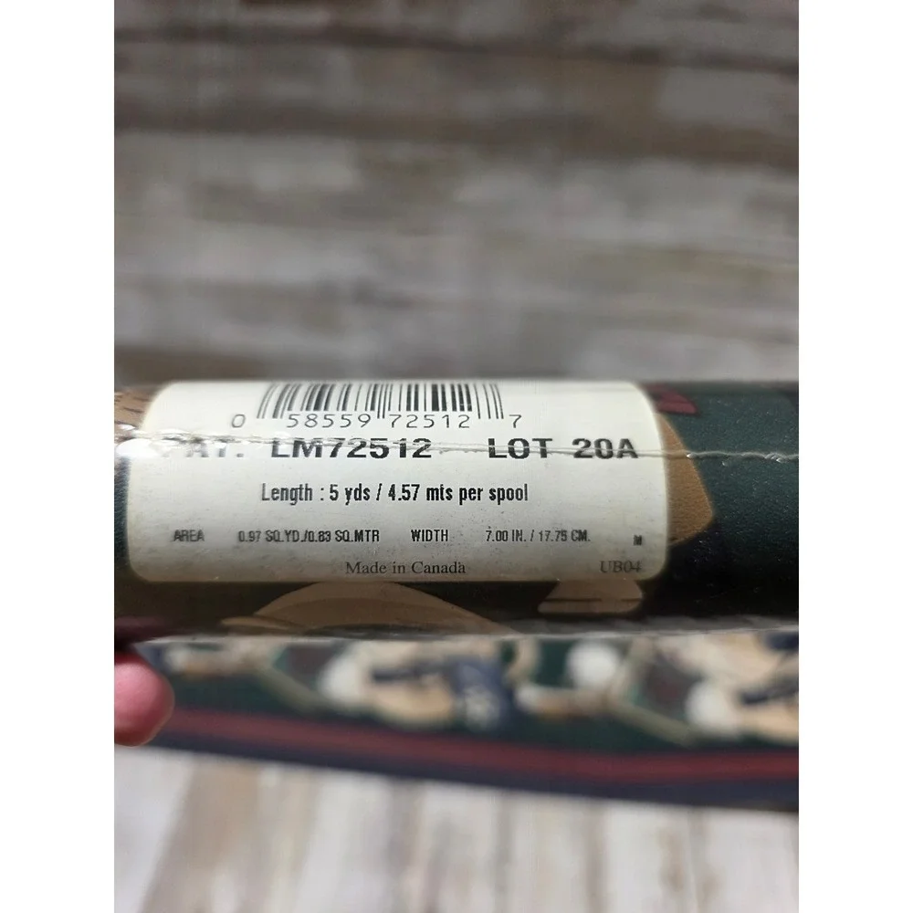 3 Rolls Norwall Golf Wallpaper Border Prepasted 15 yds Total LM72512 Green Navy‎